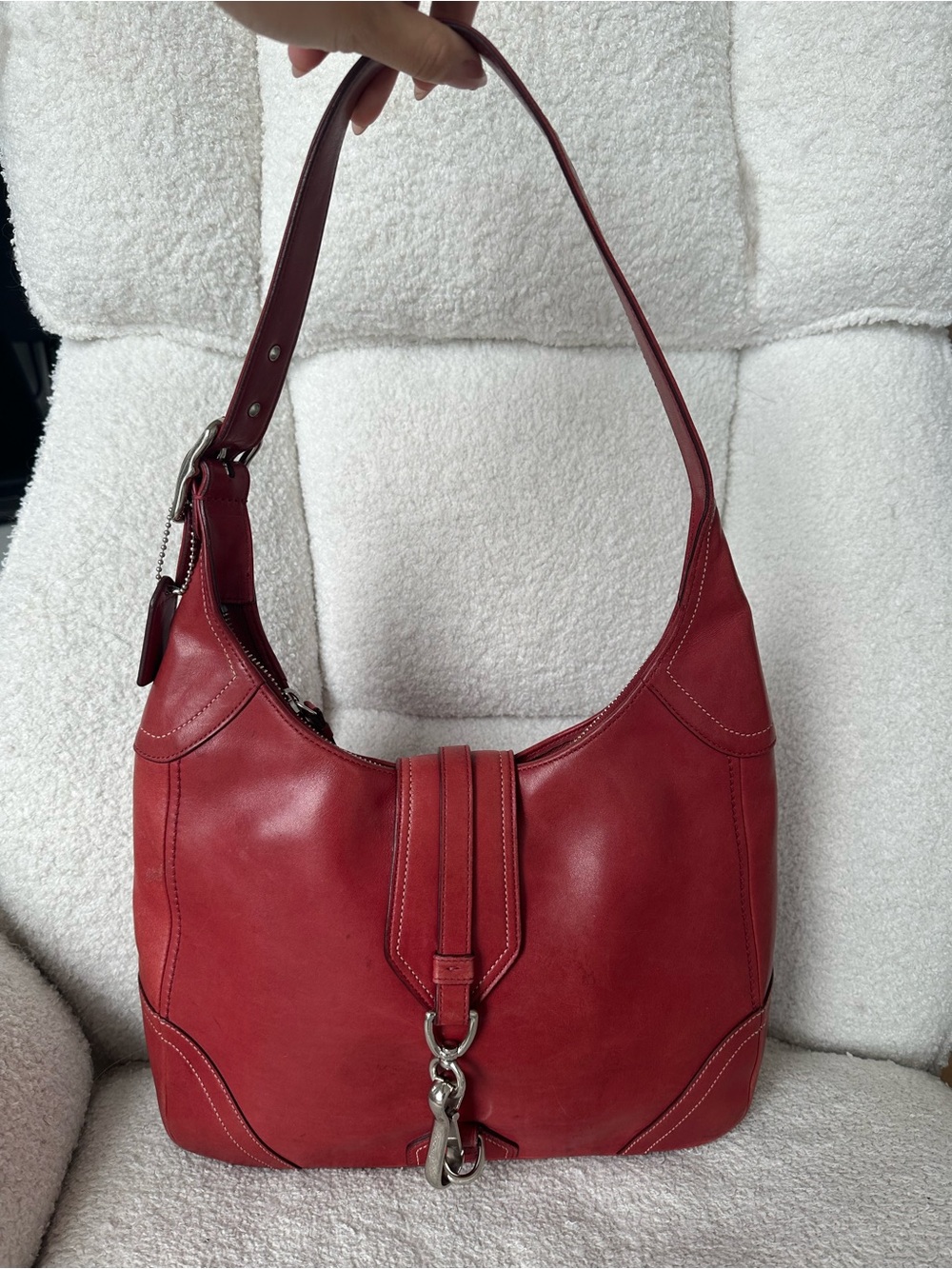 Coach Hamptons Hobo Clip Shoulder Bag